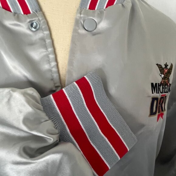 Vintage Rare Michelob Dry Jacket Sz L - Picture 3 of 7